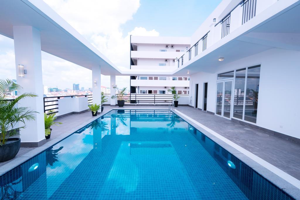 Sun Apartment Phnom Penh Eksteriør billede